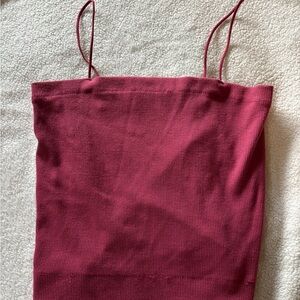 American eagle pink spaghetti Strap Top